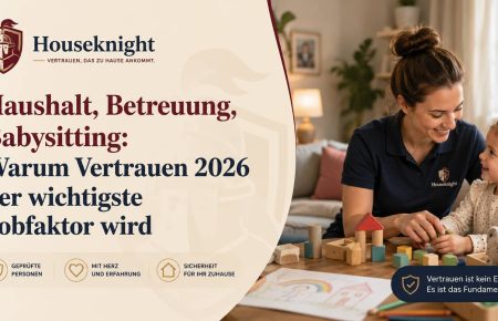 Haushalt, Betreuung, Babysitting: Warum Vertrauen 2026 der wichtigste Jobfaktor wird